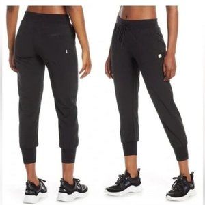 Vuori Women's Summits Woven Jogger Athletic Pants Black Small